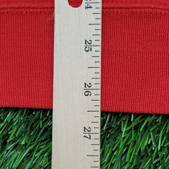 Vintage 90s Nebraska Huskers Sweatshirt 2XL 28x26 Red USA - Picture 10 of 16